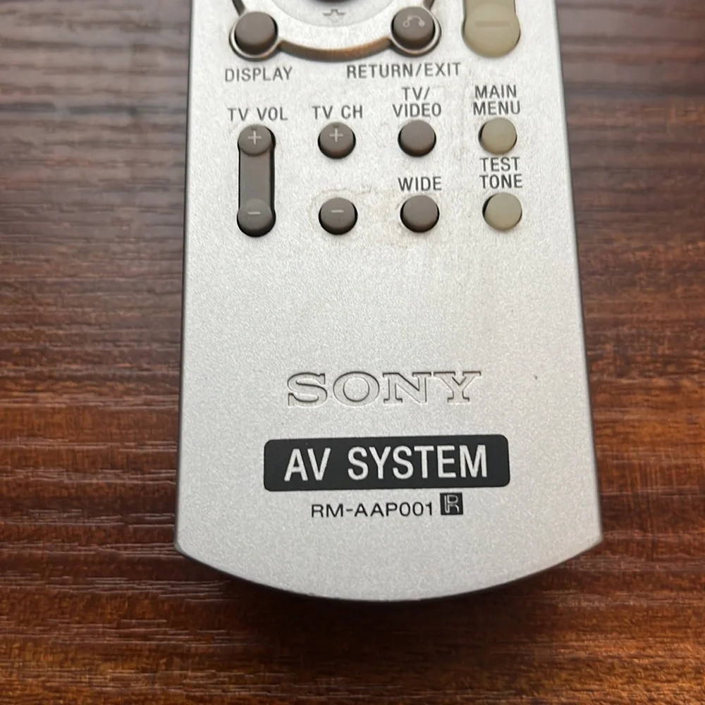 Sony RM-AAP001 remote control - Picture 2 of 5